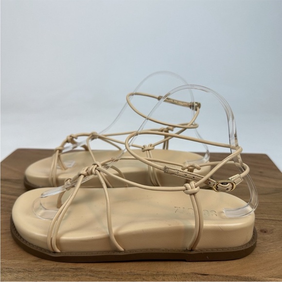 SCHUTZ Calabria Women’s Cream Strappy Sandals size 8 - Picture 11 of 11